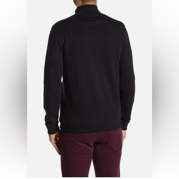 Ted Baker London Men's Quarter Zip
Knit Sweater Pullover Navy Blue Size 6 (XXL) - Picture 3 of 13